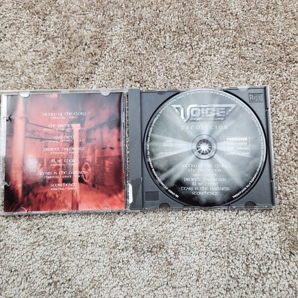 VOICE PREDICTION CD Heavy Metal Rock Music Album AFM Records 1999 - Picture 3 of 3